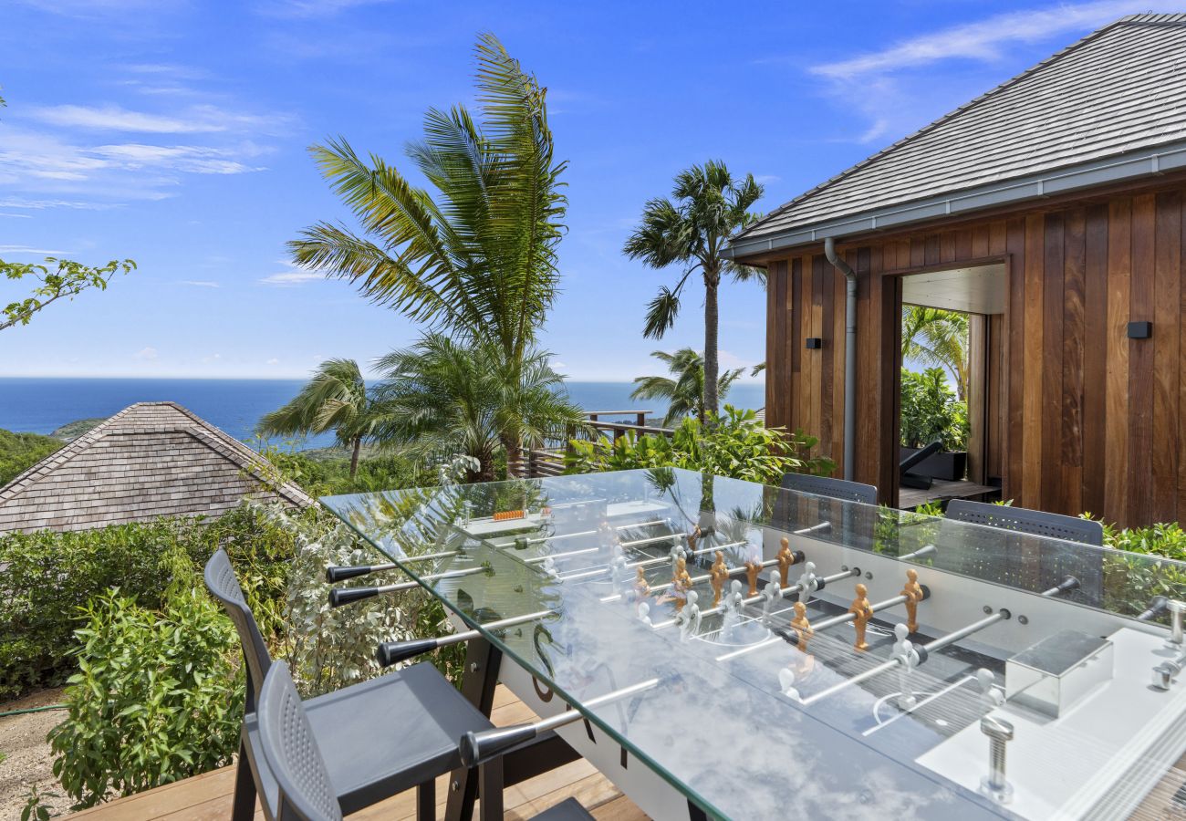Bungalow à Saint Barthélemy - Sky - Ocean view villa with private plunge pool