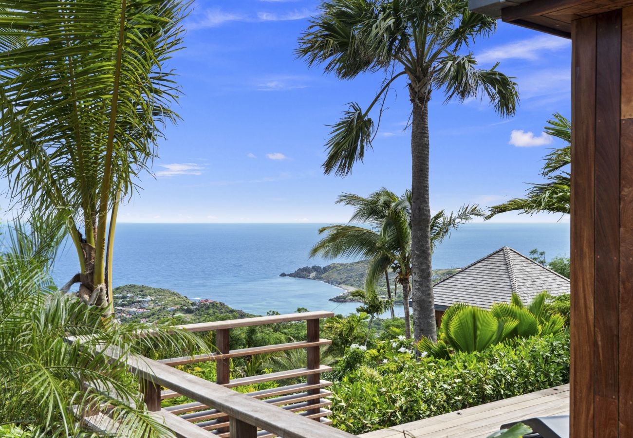 Bungalow à Saint Barthélemy - Sky - Ocean view villa with private plunge pool