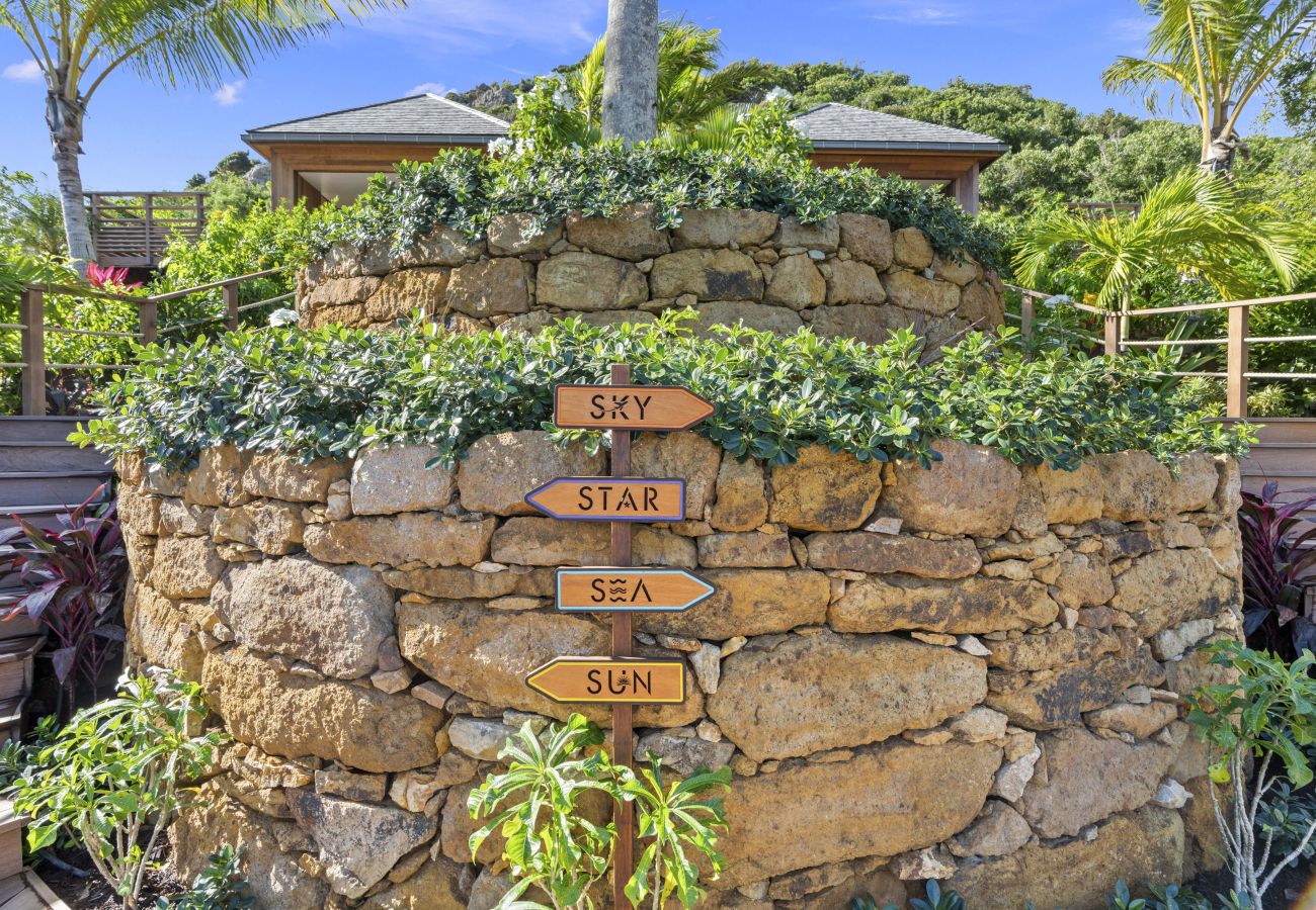 Bungalow à Saint Barthélemy - Sky - Ocean view villa with private plunge pool