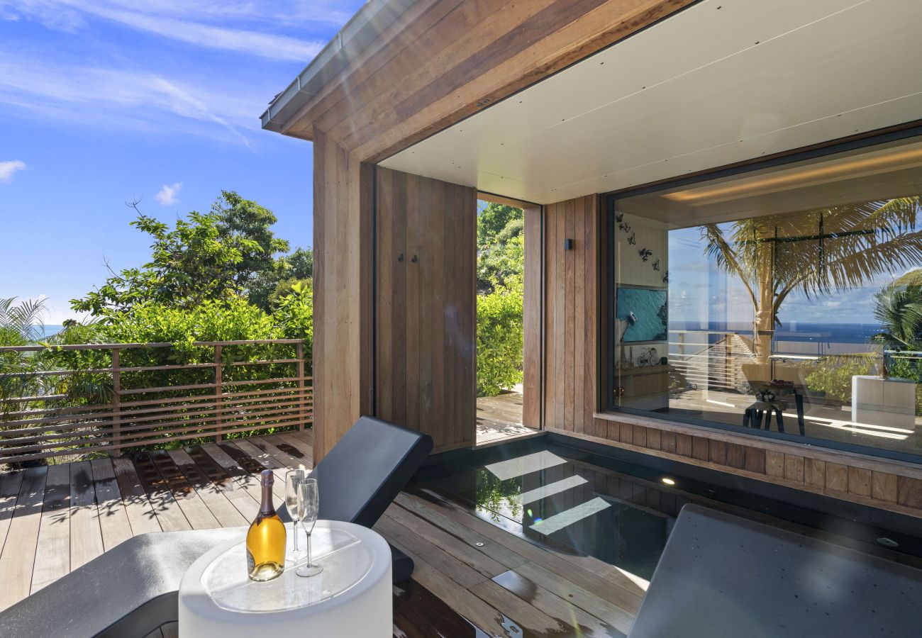 Bungalow à Saint Barthélemy - Star - Ocean view villa with private plunge pool