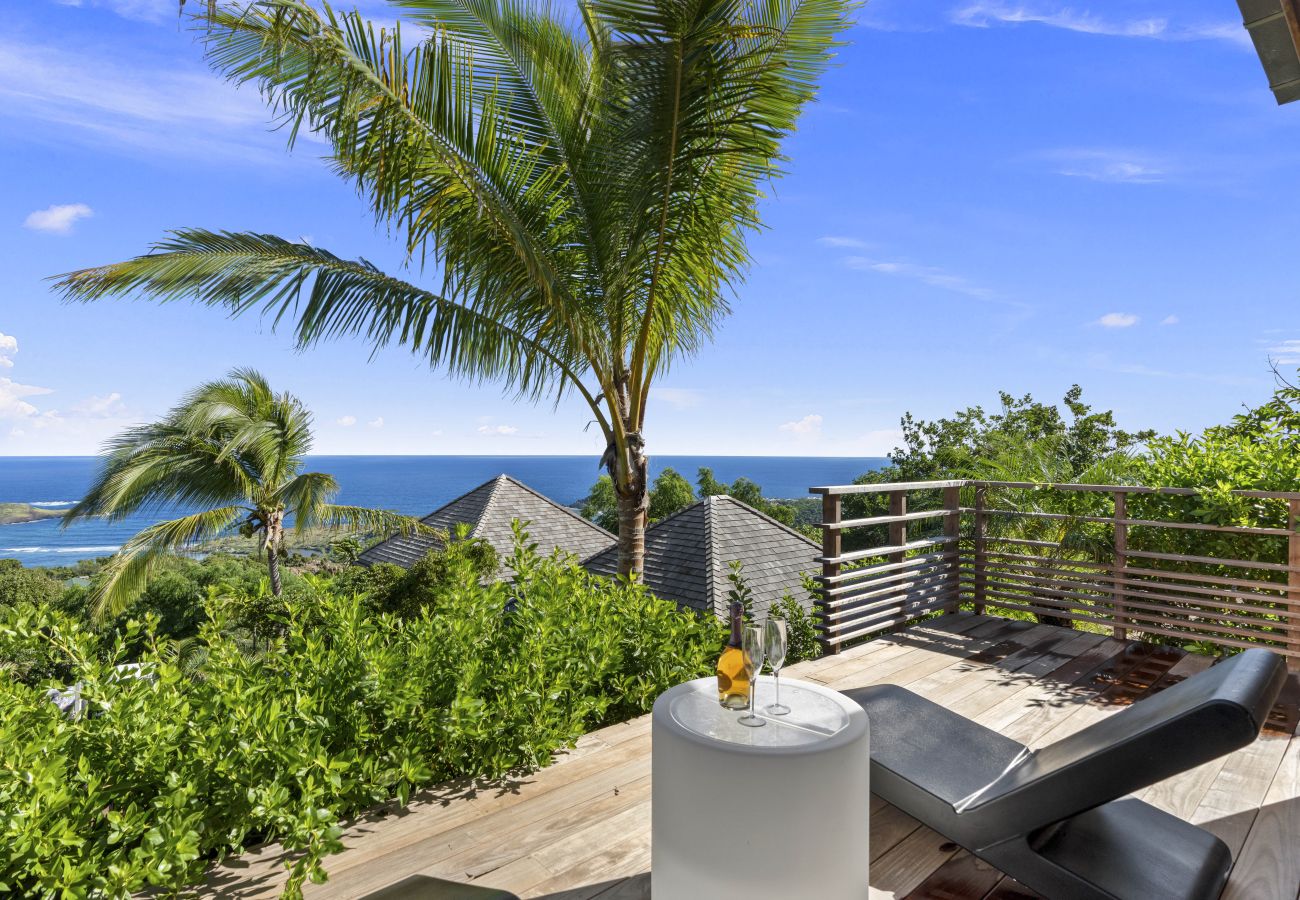 Bungalow à Saint Barthélemy - Star - Ocean view villa with private plunge pool