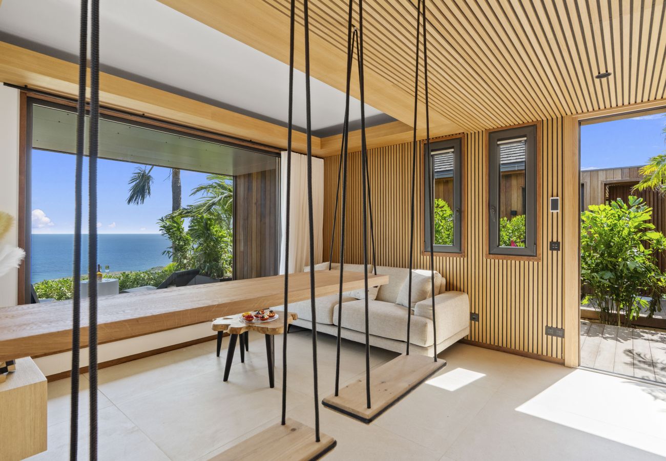 Bungalow à Saint Barthélemy - Sea - Ocean view villa with private pool