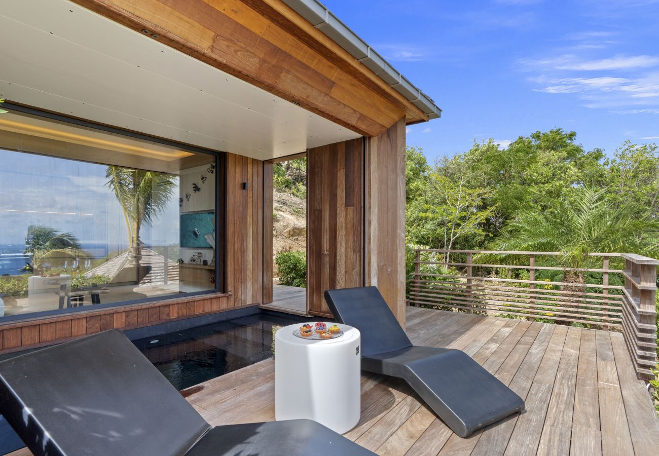 Bungalow à Saint Barthélemy - Sun - Ocean view village with private plunge pool