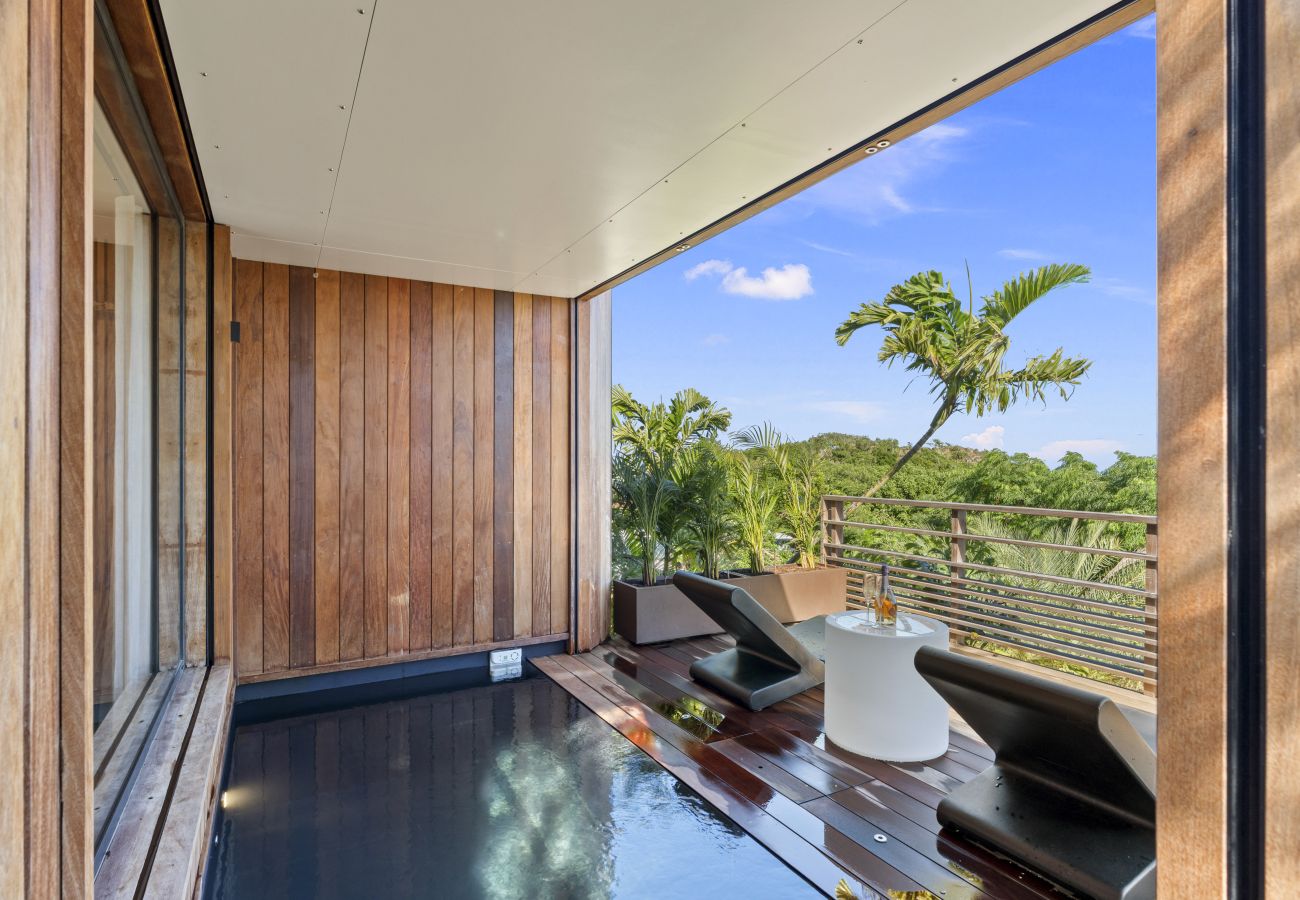 Bungalow à Saint Barthélemy - Sun - Ocean view village with private plunge pool