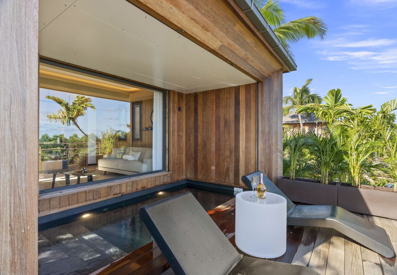 Bungalow à Saint Barthélemy - Sun - Ocean view village with private plunge pool