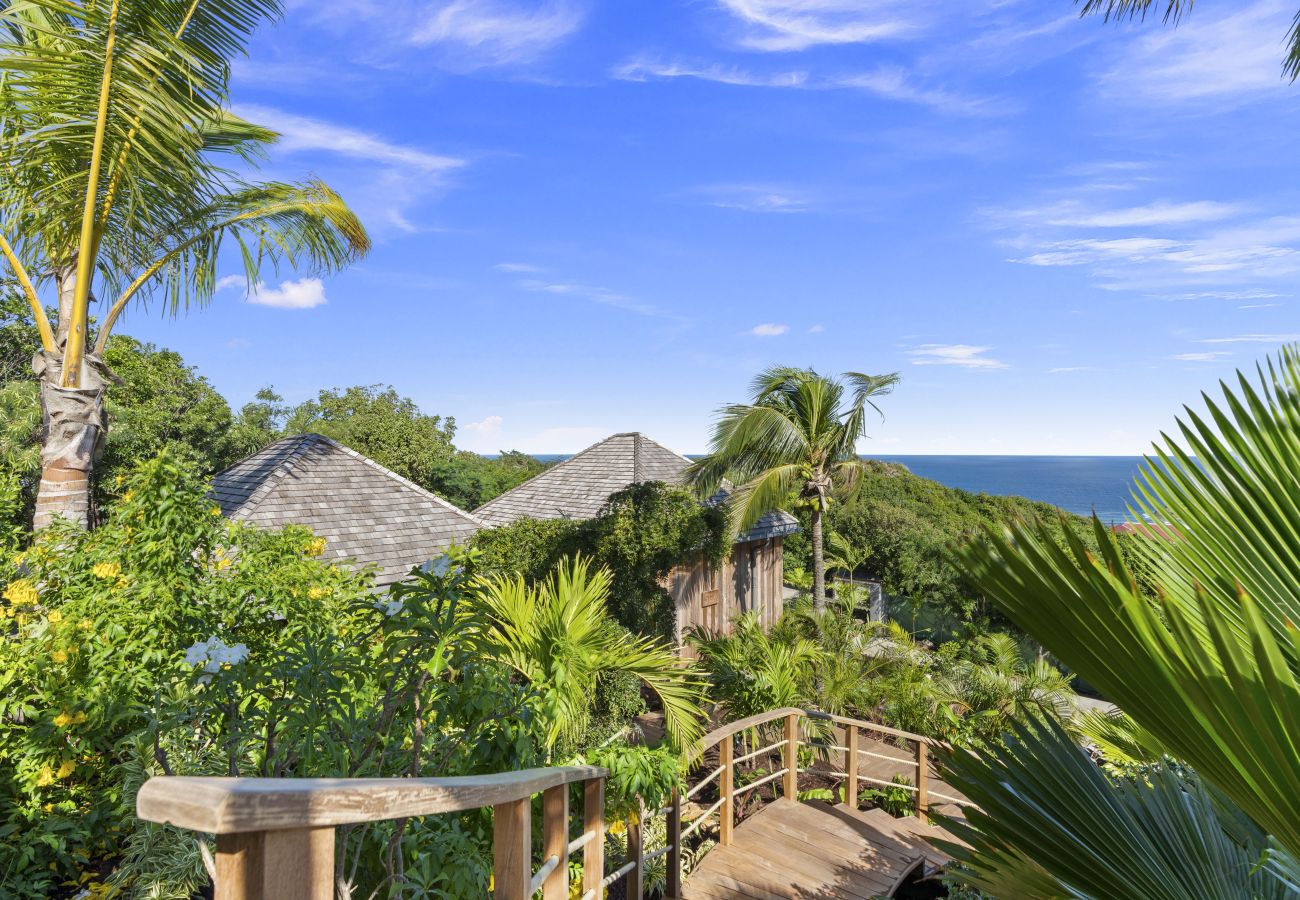 Bungalow à Saint Barthélemy - Sun - Ocean view village with private plunge pool