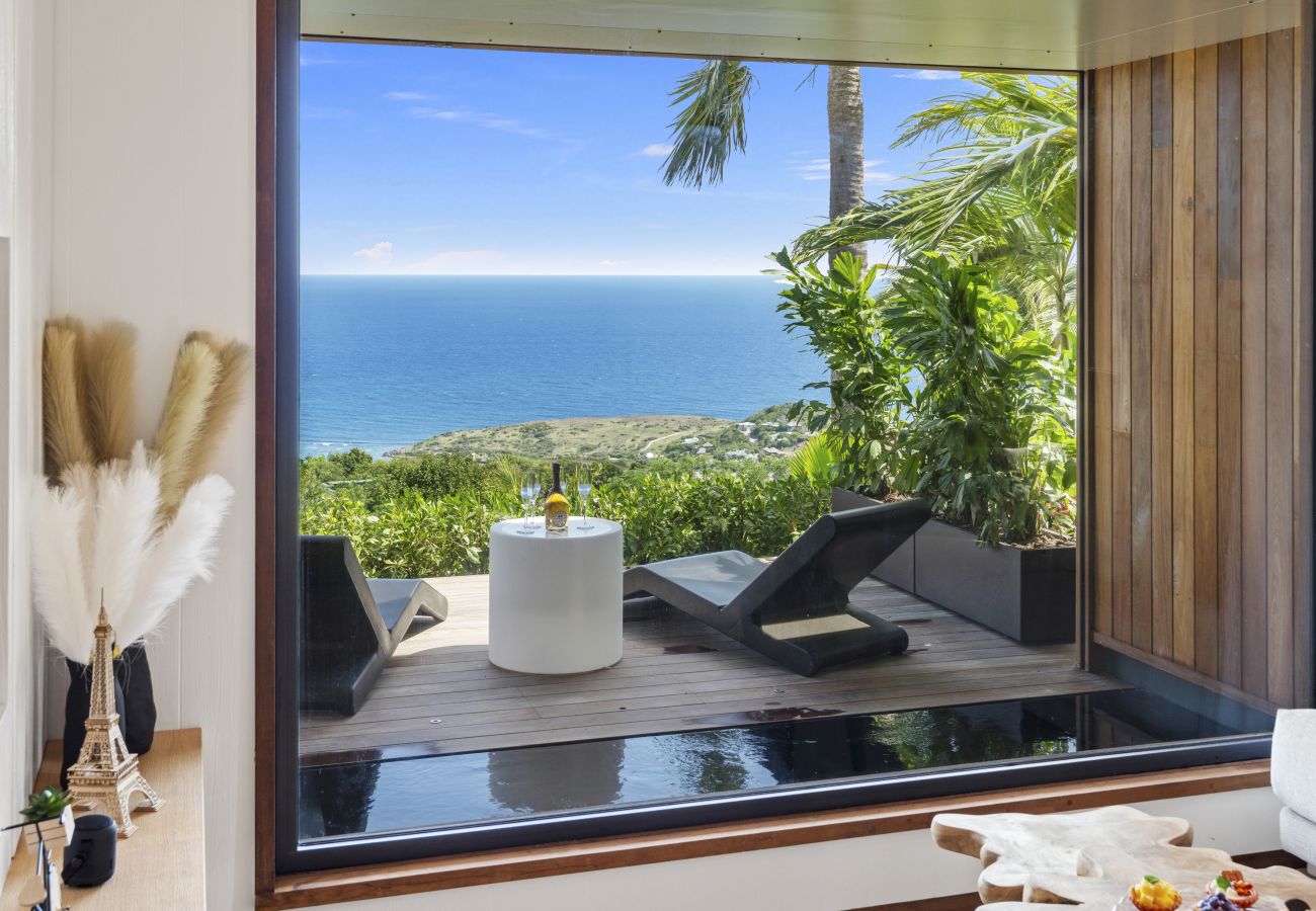 Bungalow in Saint Barthélemy - Sky - Ocean view villa with private plunge pool