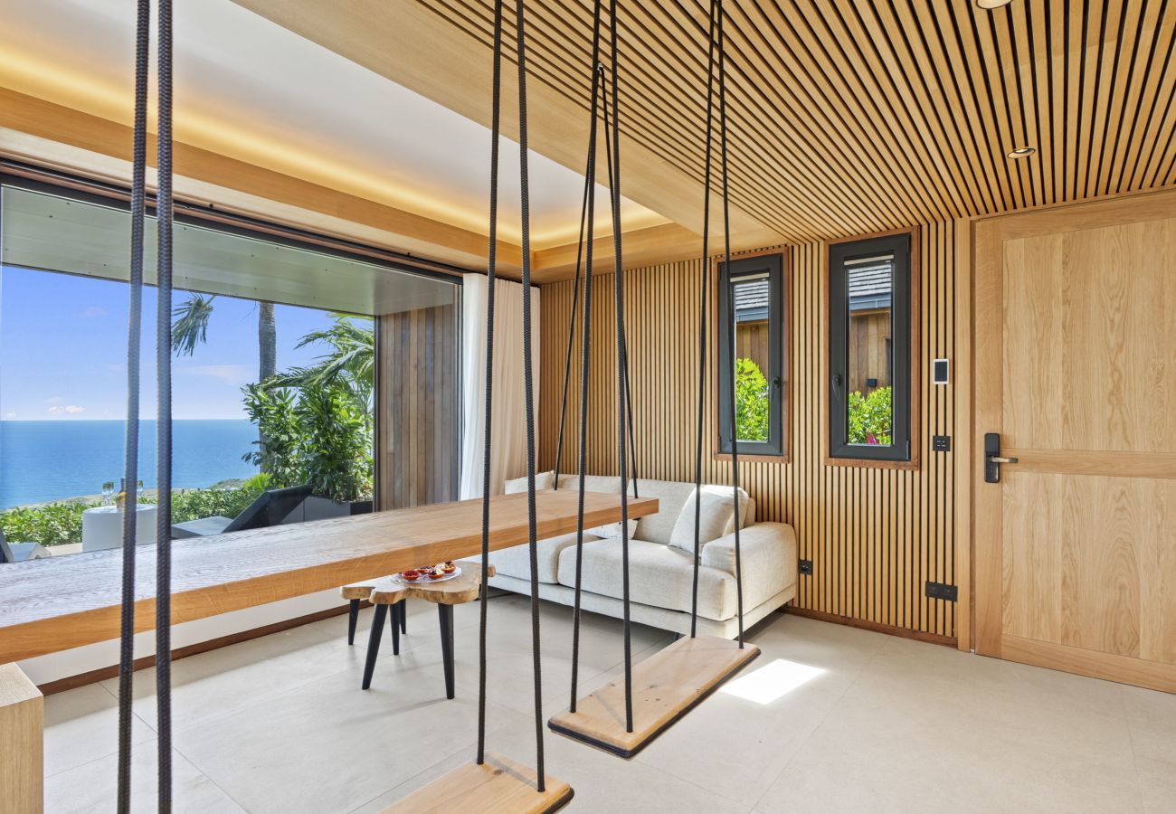 Bungalow in Saint Barthélemy - Sky - Ocean view villa with private plunge pool