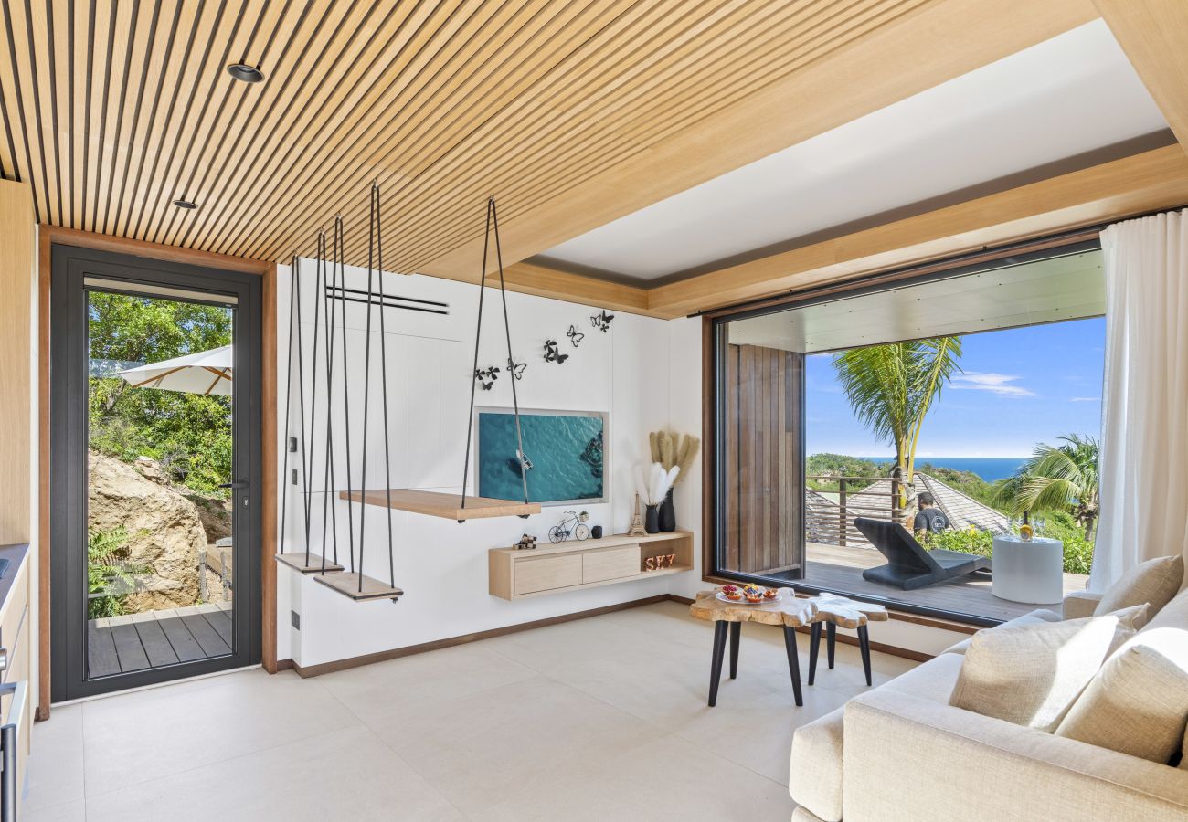 Bungalow in Saint Barthélemy - Sky - Ocean view villa with private plunge pool