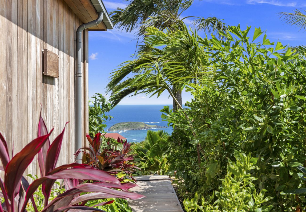 Bungalow in Saint Barthélemy - Sky - Ocean view villa with private plunge pool