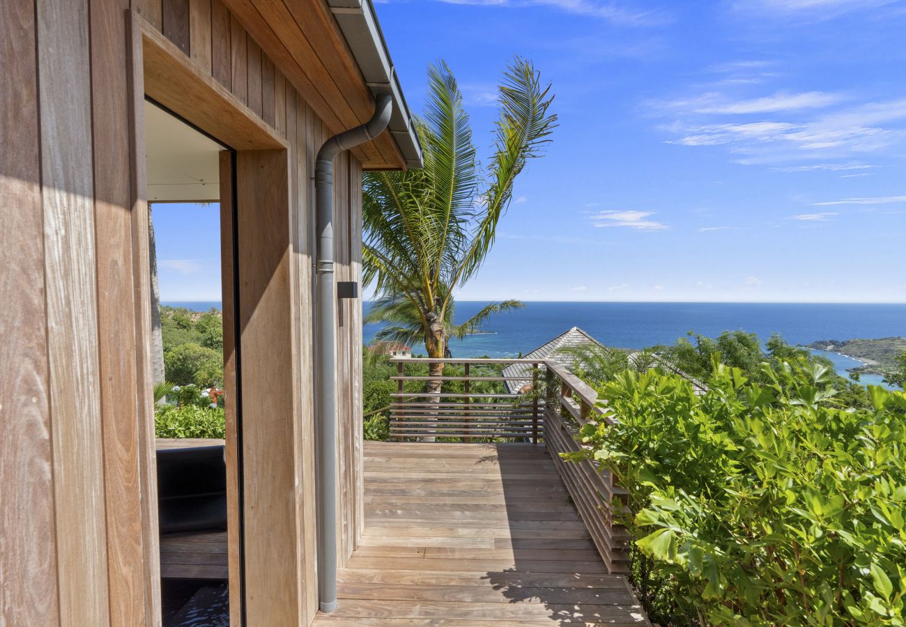 Bungalow in Saint Barthélemy - Sky - Ocean view villa with private plunge pool